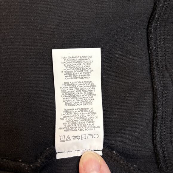 CABI Black White Stripe Metal Zip Modern Casual Minimalist Tailored Jacket M - Picture 8 of 14